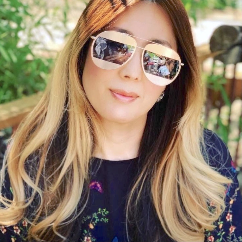 ✨Oversized Gold frame Aviator Sunglasses/ Sunnies✨
